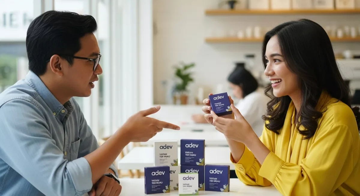 kolaborasi dengan influencer untuk memasarkan sabun di media sosial