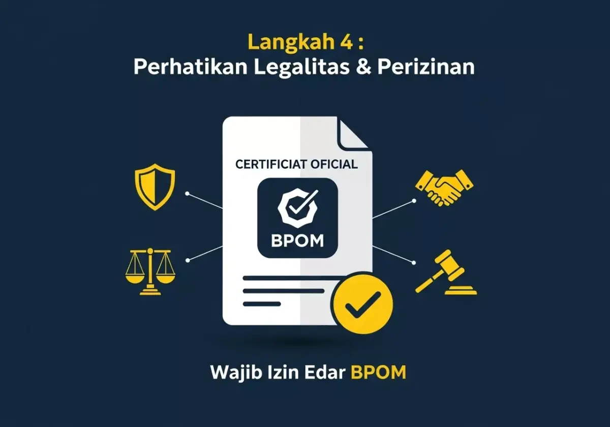 Langkah 4. Perhatikan Legalitas & Perizinan Usaha Sabun Herbal