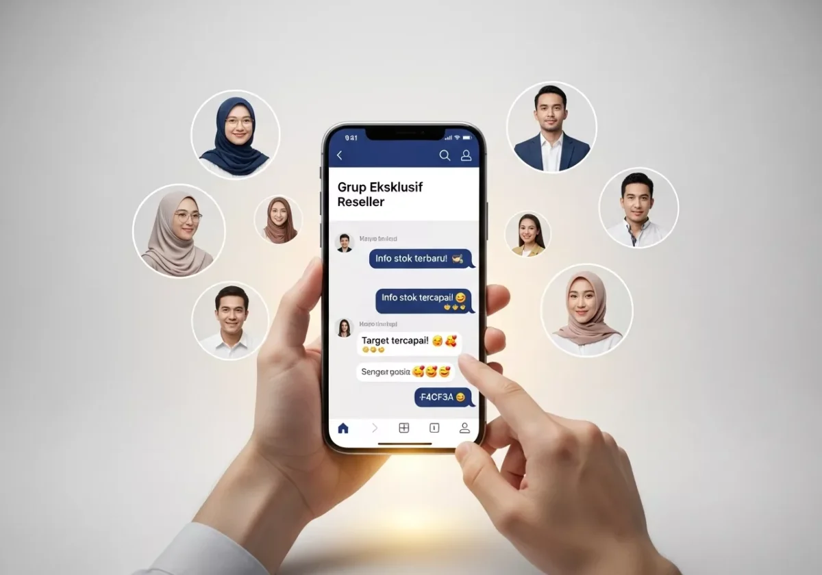 Membangun Komunikasi & Komunitas untuk Reseller