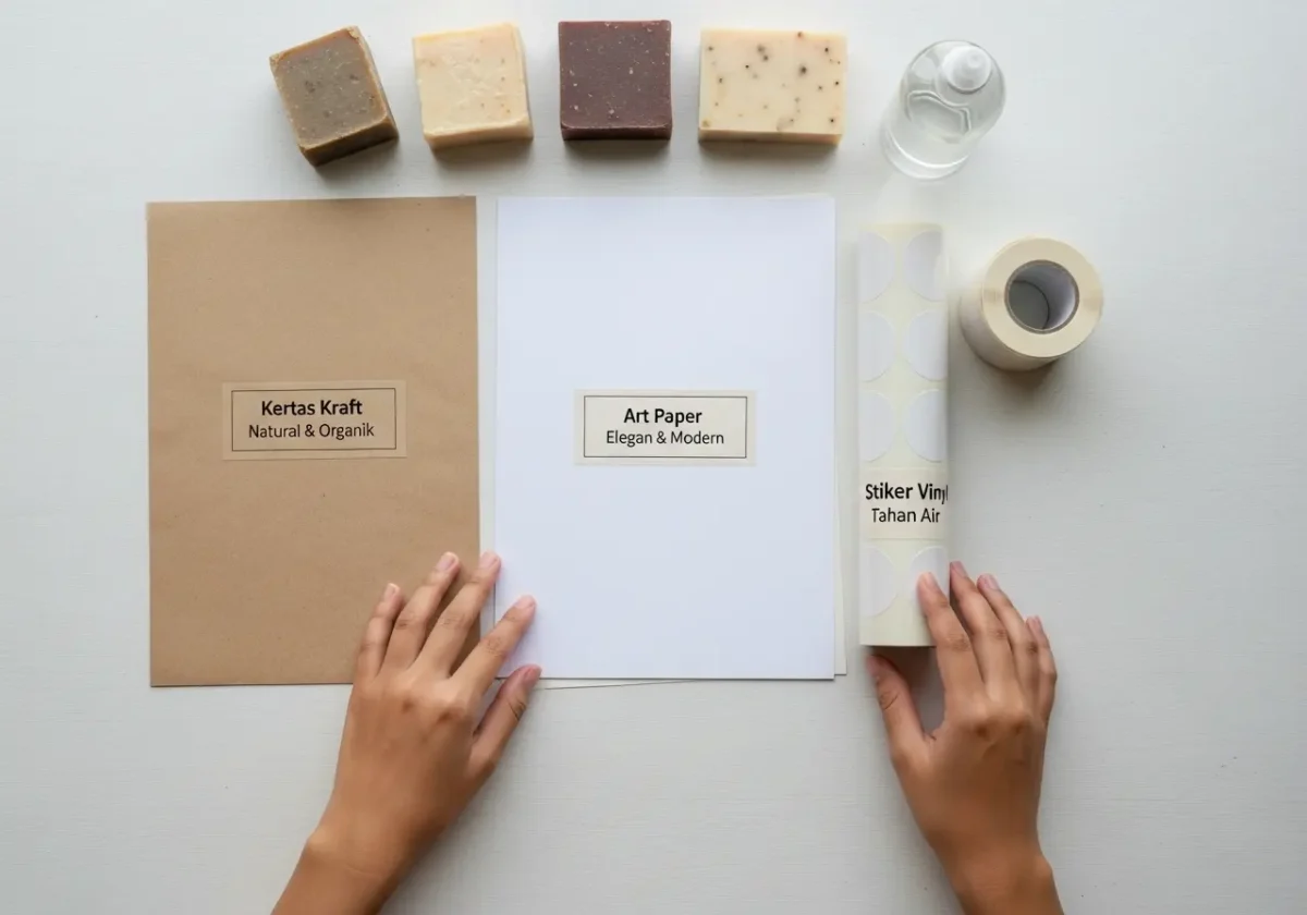 memilih material kemasan sabun