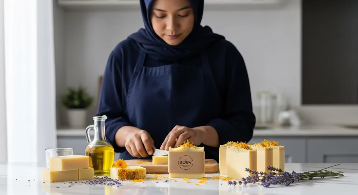 modal bisnis sabun skala rumahan atau homemade