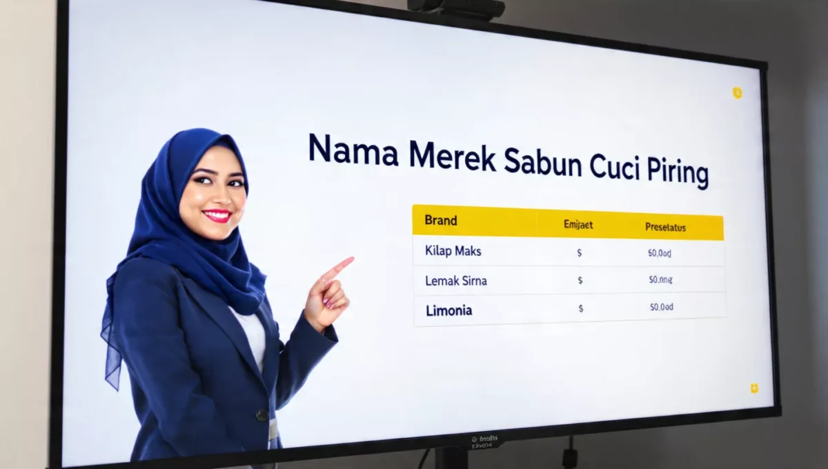Ide Nama Merek untuk Sabun Cuci Piring