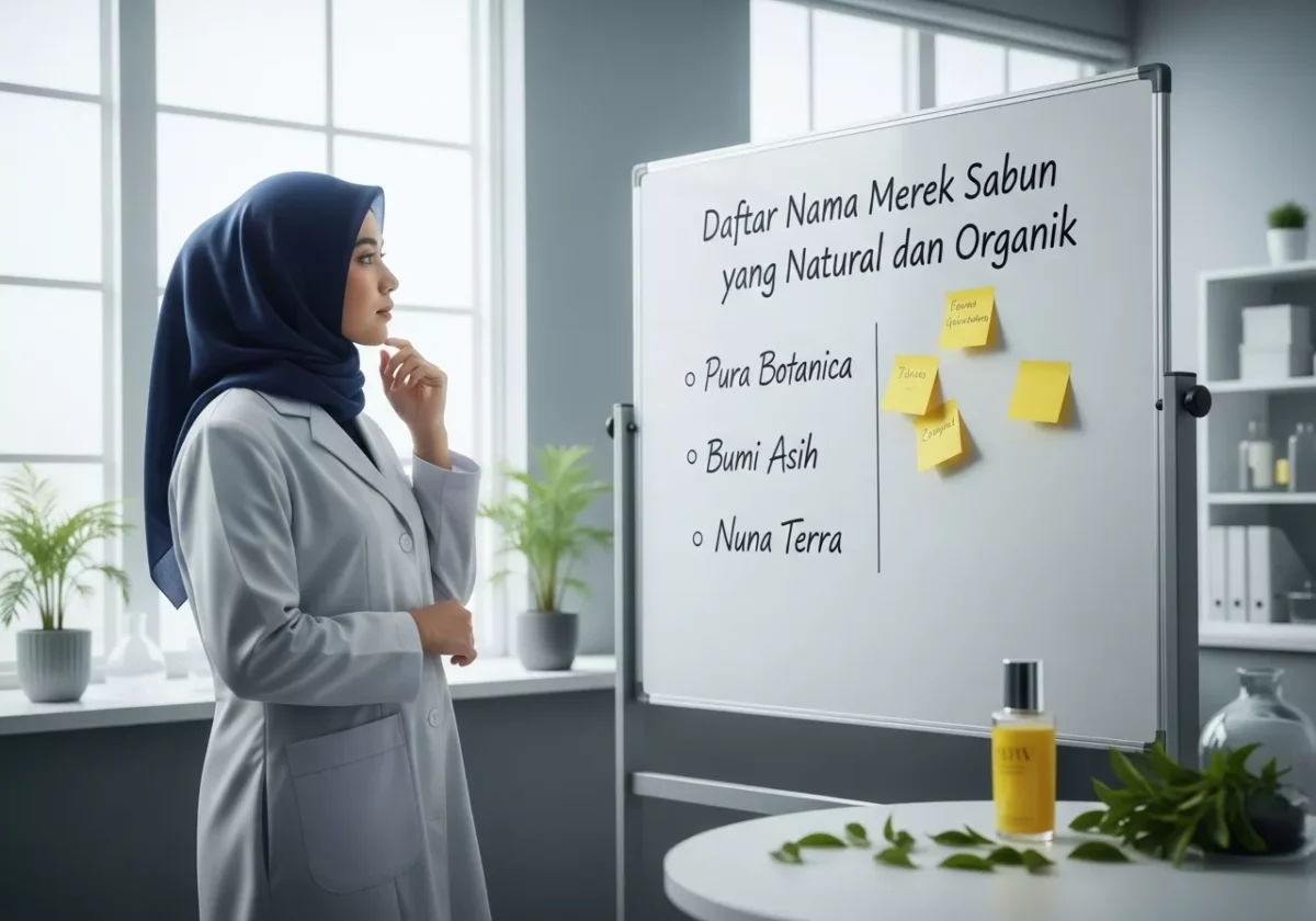 Nama Merek Sabun Natural & Organik