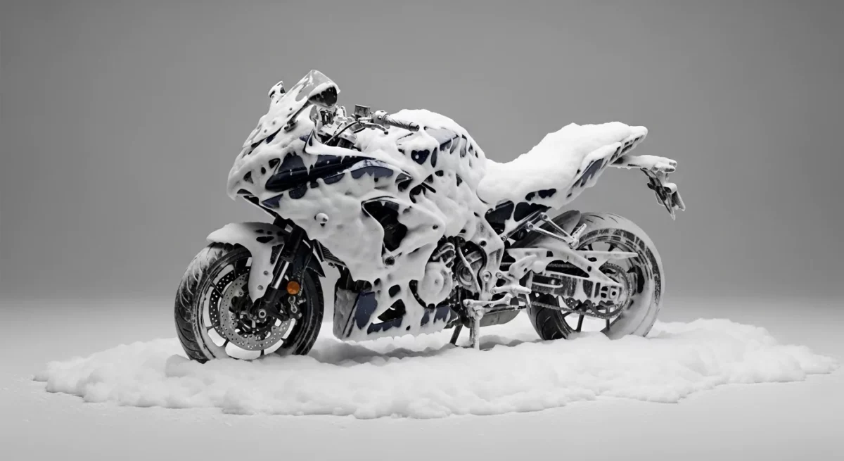produk pembersih motor dengan busa melimpah