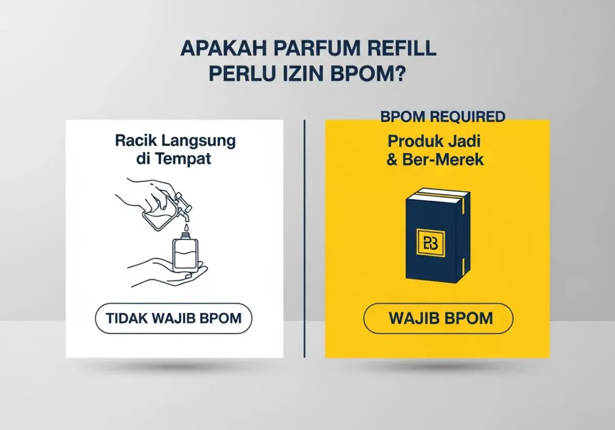 Apakah Parfum Refill Perlu Izin BPOM?