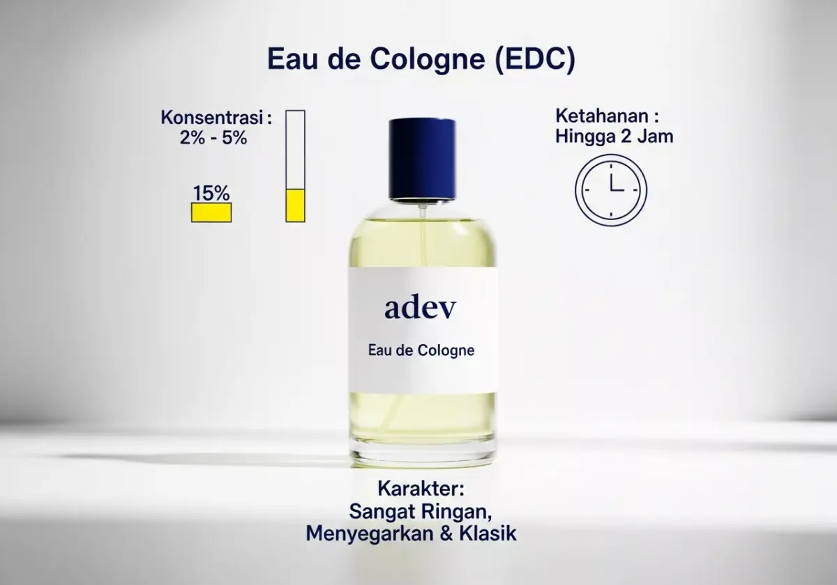 infografis Eau de Cologne (EDC)