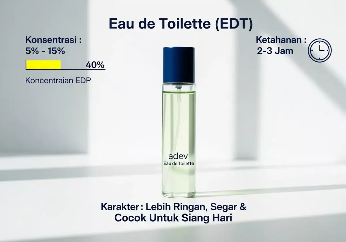infografis Eau de Toilette (EDT)