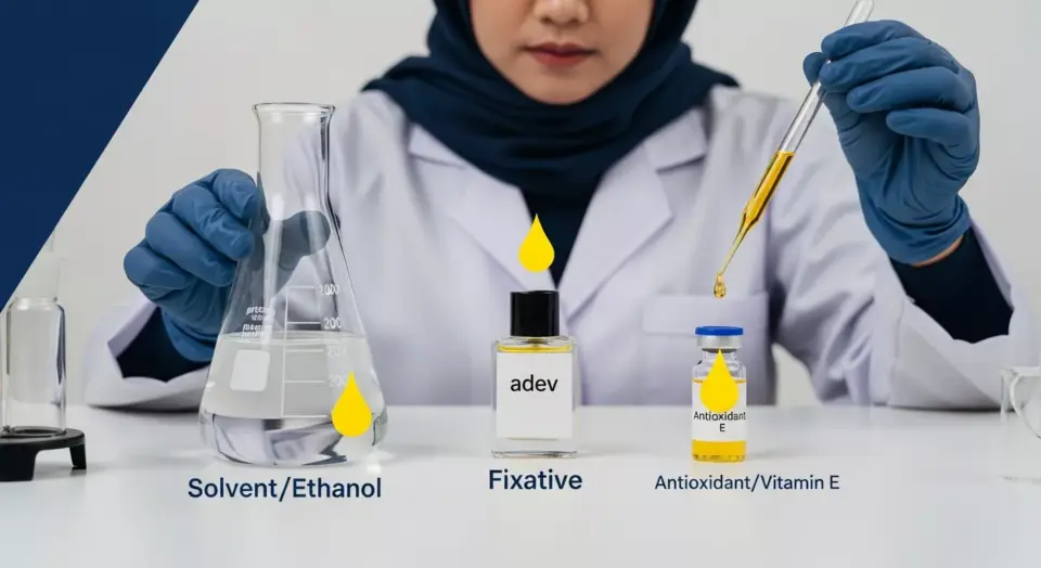 Komponen Lain Parfum Selain Bahan Baku