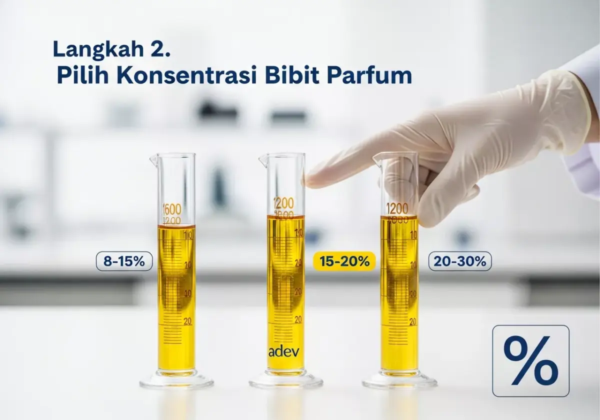 Langkah 2. Pilih Konsentrasi (Kadar Bibit) Parfum