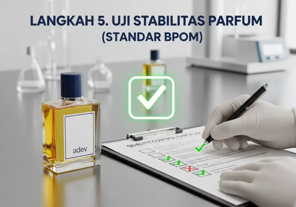 Langkah 5. Uji Stabilitas Parfum