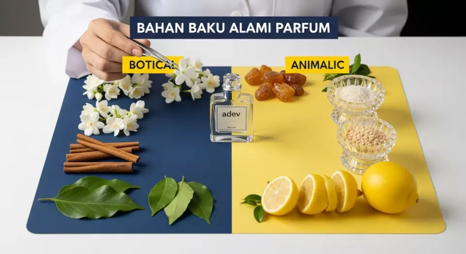 Macam-macam Bahan Baku Alami Parfum di Indonesia
