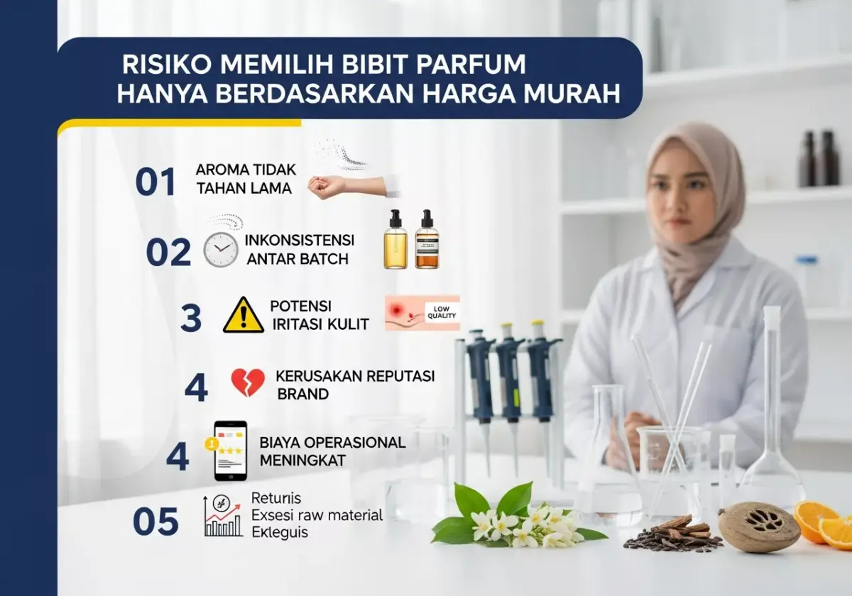 Risiko Memilih Bibit Parfum Hanya Karena Harga Murah