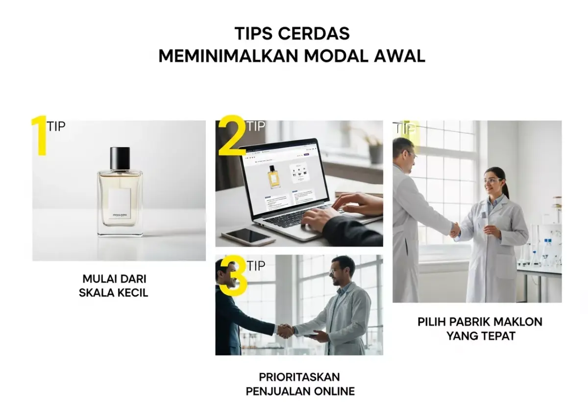 Tips Cerdas Meminimalkan Modal Awal Usaha Parfum