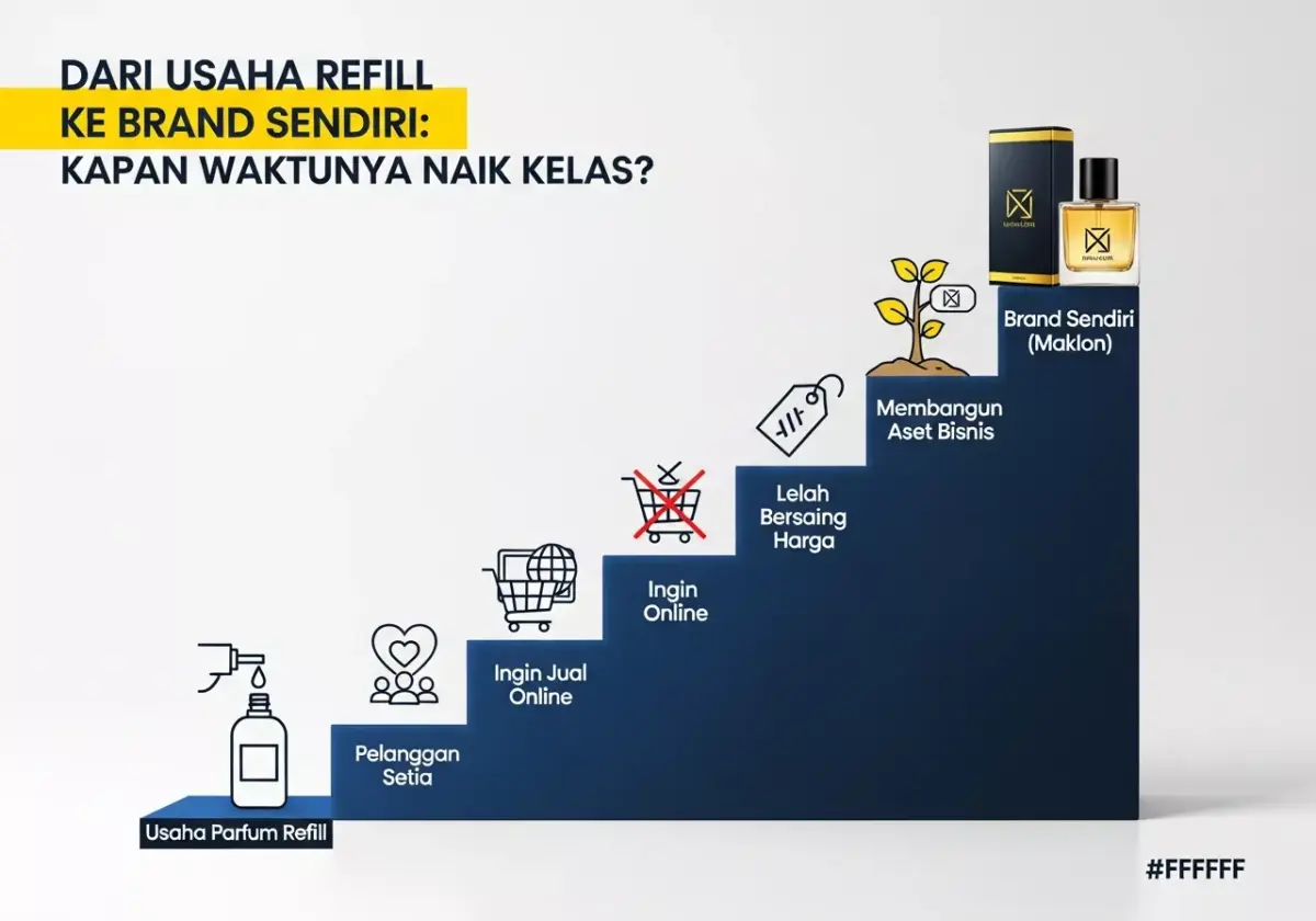 Dari Usaha Parfum Refill ke Brand Sendiri: Kapan Waktunya Naik Kelas?