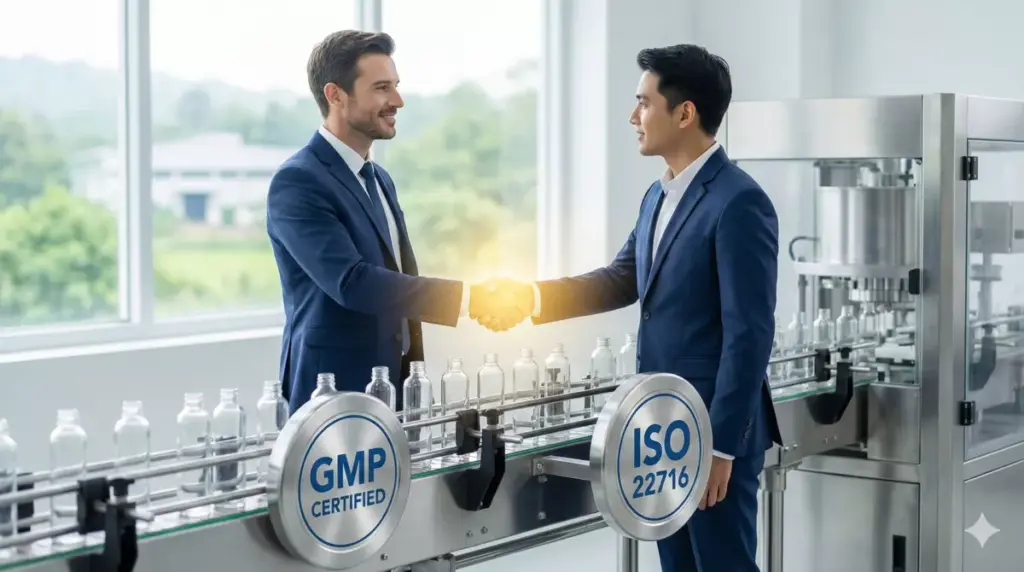 Bermitra dengan perusahaan maklon profesional, Adev, yang transparan dan fleksibel