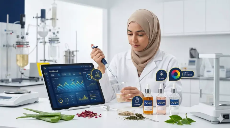 Pengujian formula sampel kosmetik yang presisi dan keamanan produk efektif