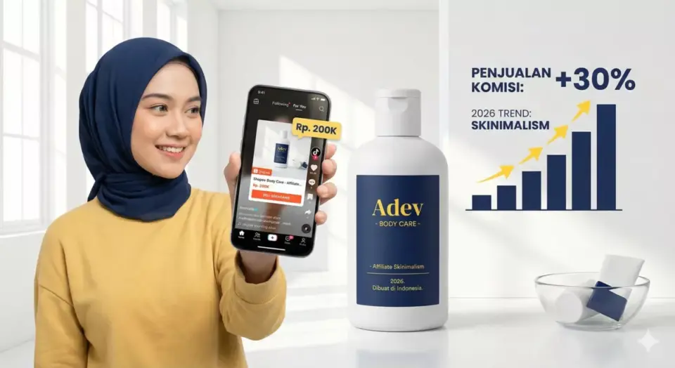 Affiliate skincare di TikTok Shop sejalan dengan tren skinimalism