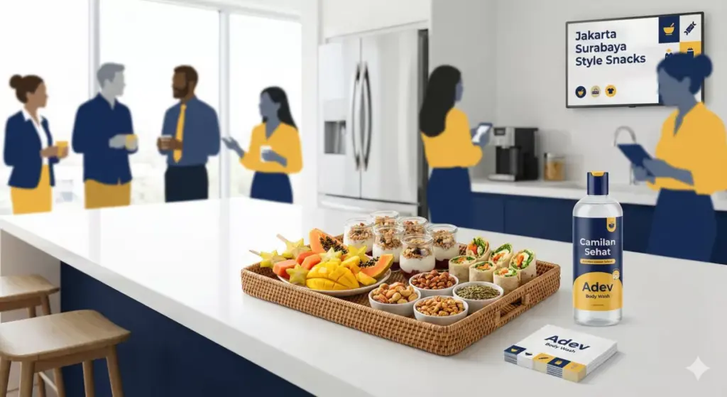 Jual camilan sehat katering rekan kantor Jakarta Surabaya