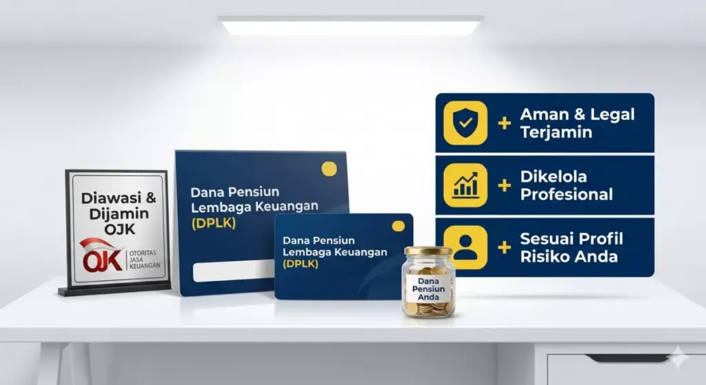 DPLK Dana Pensiun Lembaga Keuangan instrumen investasi aman terjamin OJK dikelola profesional sesuai profil risiko
