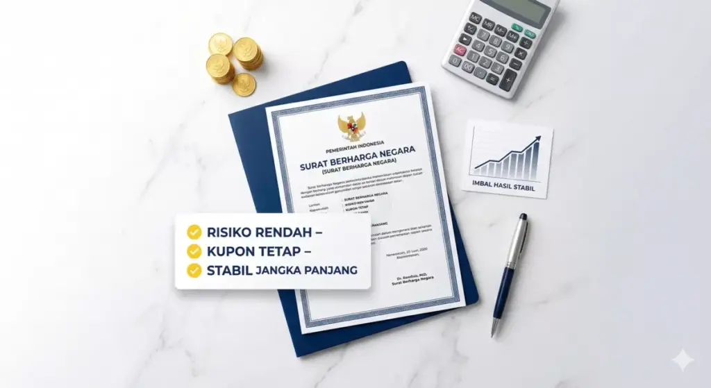 Surat Berharga Negara dan obligasi sebagai instrumen investasi dana pensiun risiko rendah dengan kupon tetap