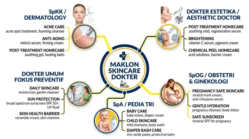 Spesialis dokter yang cocok untuk maklon skincare