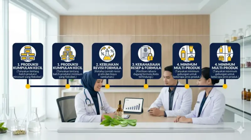 Checklist pertanyaan tambahan sebelum maklon skincare untuk dokter
